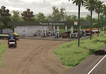 Мод Gas Station BR версия 1.0.0.0 для Farming Simulator 2022