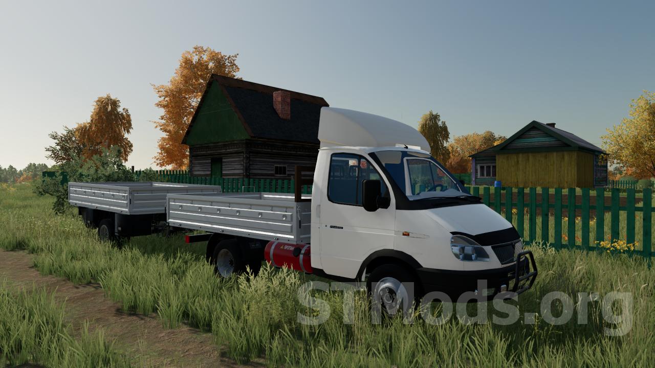 Скачать мод Газель версия 1.6.0.0 для Farming Simulator 2022 (v1.8x)