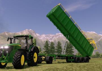 Мод GHL agricultural trailer версия 1.0.0.0 для Farming Simulator 2022