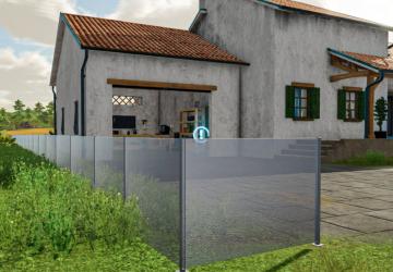 Мод Glass Fence версия 1.0.0.0 для Farming Simulator 2022
