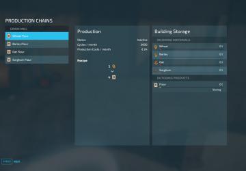 Мод Grain Mill версия 1.0.0.0 для Farming Simulator 2022
