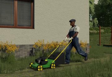 Мод Hand Lawn Mower версия 1.0.2.0 для Farming Simulator 2022