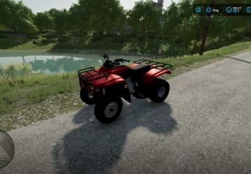 Мод Honda Fourtrax версия 1.0 для Farming Simulator 2022