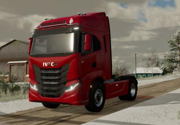 Мод Iveco S-Way 480 версия 1.0.0.1 для Farming Simulator 2022 (v1.9x)
