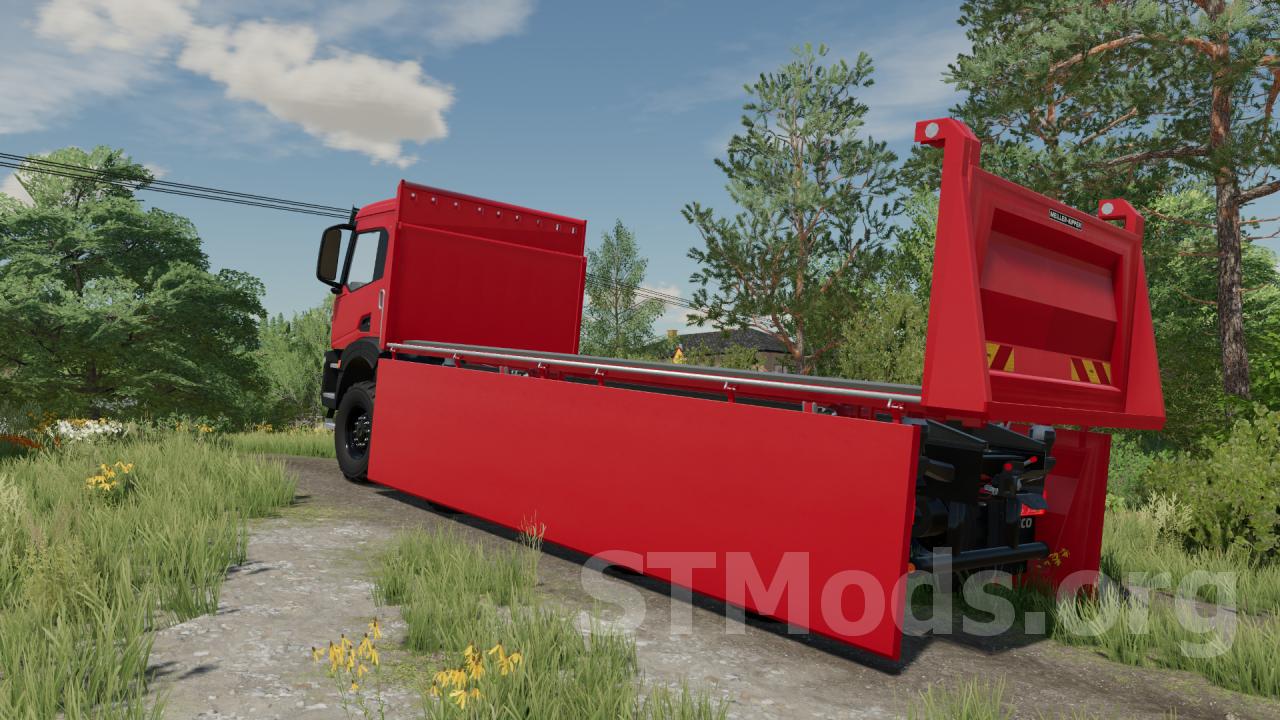 Скачать мод Iveco X Way 8x8 Meiller Kipper версия 1020 для Farming Simulator 2022 V16x 0540