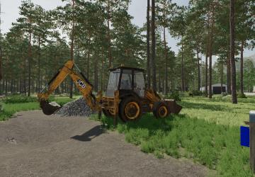 Мод JCB Backhoe Loader версия 1.0.0.0 для Farming Simulator 2022 (v1.8.2)