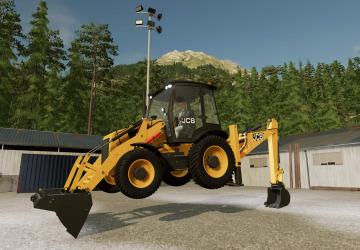 Мод JCB Backhoe Loader версия 1.0.0.0 для Farming Simulator 2022 (v1.8.2)