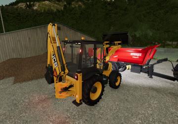 Мод JCB Backhoe Loader версия 1.0.0.0 для Farming Simulator 2022 (v1.8.2)
