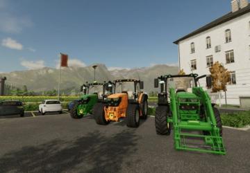 Мод John Deere 6130R Mini версия 2.2.0.0 для Farming Simulator 2022