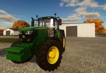 Мод John Deere 6135M версия 1.0 для Farming Simulator 2022 (v1.2.x)