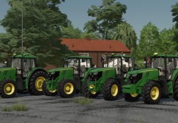 Мод John Deere 6170M версия 1.0.0.1 для Farming Simulator 2022