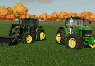 Мод John Deere 6J версия 1.0.0.0 для Farming Simulator 2022