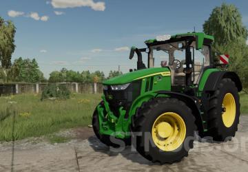 Мод John Deere 7R 250-350 версия 1.0.0.0 для Farming Simulator 2022 (v1.8x)