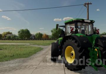 Мод John Deere 7R 250-350 версия 1.0.0.0 для Farming Simulator 2022 (v1.8x)