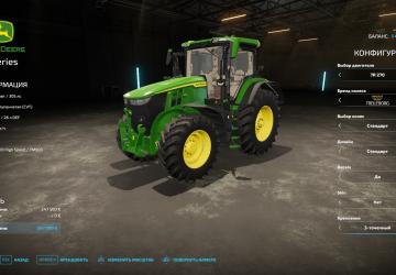 Мод John Deere 7R версия 1.2.0.0 для Farming Simulator 2022 (v1.13.x)