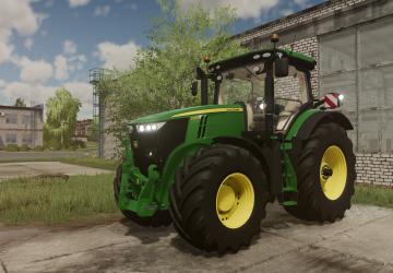 Мод John Deere 7R Series 2011 версия 1.0.0.0 для Farming Simulator 2022 (v1.8x)