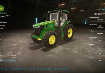 Мод John Deere 7R Series 2011 версия 1.0.0.0 для Farming Simulator 2022 (v1.8x)