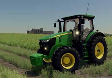 Мод John Deere 7R Series 2011 версия 2.0.0.0 для Farming Simulator 2022 (v1.13.x)