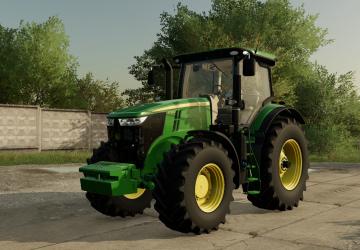 Мод John Deere 7R Series 2014-2019 версия 1.0.0.0 для Farming Simulator 2022 (v1.8x)