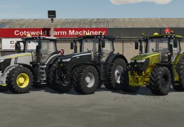 Мод John Deere 7R Series Gen 1 версия 1.0.0.0 для Farming Simulator 2022