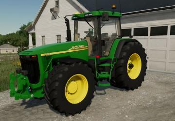 Мод John Deere 8000/8010 Series версия 1.0.0.6 для Farming Simulator 2022
