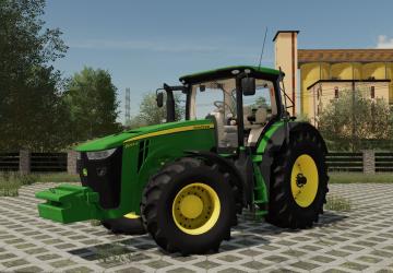 Мод John Deere 8R Series 2014-2019 версия 1.0.0.0 для Farming Simulator 2022 (v1.8x)