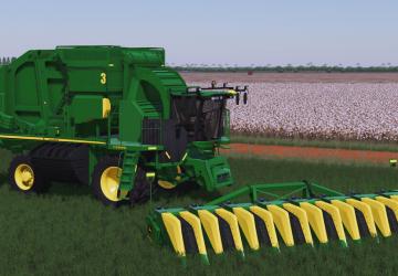 Мод John Deere CS 690 And 606SH/608SH Lavender v1.0.0.1 для Farming Simulator 2022