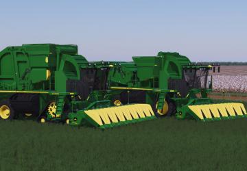 Мод John Deere CS 690 And 606SH/608SH Lavender v1.0.0.0 для Farming Simulator 2022