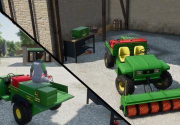 Мод John Deere Gator Pack версия 1.1.0.0 для Farming Simulator 2022