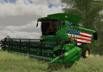 Мод John Deere S700 Series Combines версия 1.0.0.0 для Farming Simulator 2022 (v1.8x)