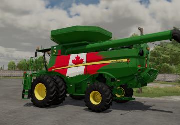 Мод John Deere S700 Series Combines версия 1.0.0.0 для Farming Simulator 2022 (v1.8x)