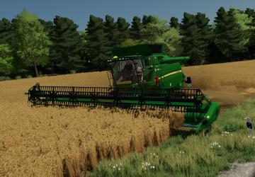 Мод John Deere T550/670 версия 1.1.0.0 для Farming Simulator 2022