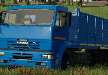 Мод КамАЗ 45143 Сельхозник версия 1.0.0.0 для Farming Simulator 2022 (v1.1)