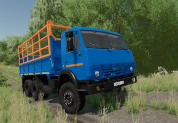 Мод КамАЗ-55102 версия 1.0.1.0 для Farming Simulator 2022 (v1.5x)