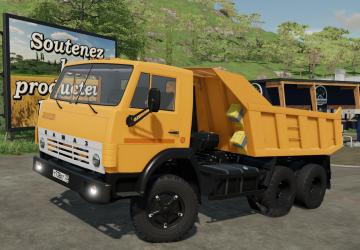 Мод КамАЗ-55111 версия 1.0.0.1 для Farming Simulator 2022 (v1.2x)