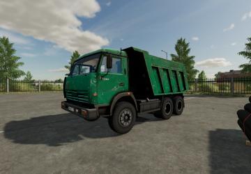 Мод KamAZ_65116 версия 1.0 для Farming Simulator 2022 (v1.14.0.0)