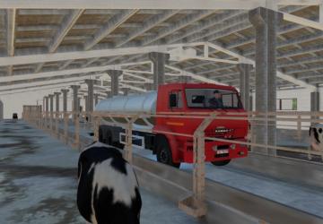 Мод КамАЗ 65117 «Молоковоз» версия 1.0.0.0 для Farming Simulator 2022 (v1.13x)