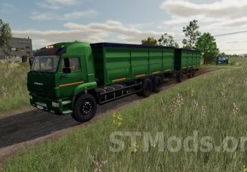 Мод КамАЗ 6520 Мамонт версия 1.0.1.1 для Farming Simulator 2022