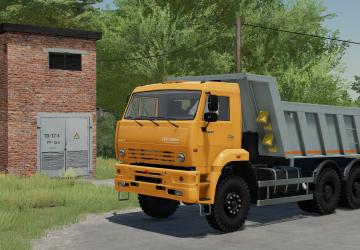 Мод КамАЗ-6522 версия 1.0.0.0 для Farming Simulator 2022 (v1.13.x)
