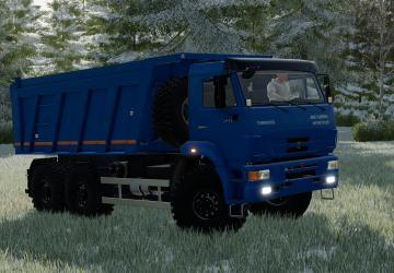 Мод КамАЗ-6522 версия 1.0.0.0 для Farming Simulator 2022 (v1.13.x)