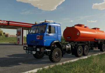 Мод КамАЗ внедорожный версия 1.0.0.6 для Farming Simulator 2022 (v1.8x)