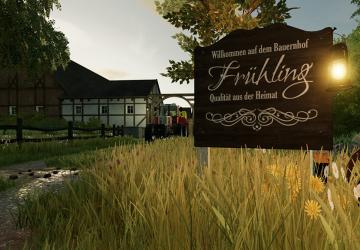 Карта «Frühling Map» версия 1.0.0.1 для Farming Simulator 2022