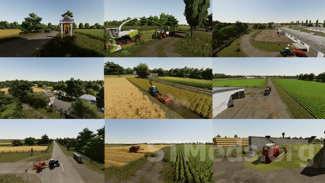 Скачать Карта «СВК Горбани» версия 1.0.2.0 для Farming Simulator 2022