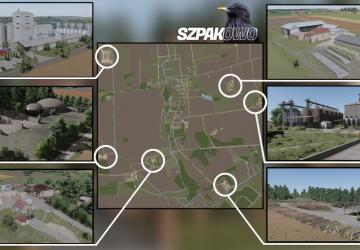 Карта «Szpakowo» версия 1.1.0.1 (15.08.2024) для Farming Simulator 2022