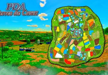 Карта «Terres de Caux» версия 1.1.0.0 для Farming Simulator 2022