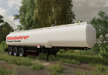 Мод Kassbohrer Fuel Tank Trailer версия 1.0.0.0 для Farming Simulator 2022 (v1.5x)