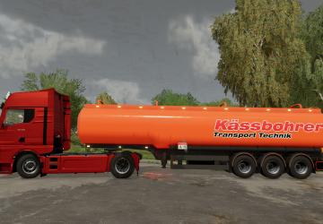 Мод Kassbohrer Fuel Tank Trailer версия 1.0.0.0 для Farming Simulator 2022 (v1.5x)