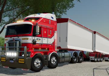 Мод Kenworth K200 версия 1.0.0.0 для Farming Simulator 2022 (v1.2x)