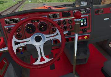 Мод Kenworth W900 Custom версия 2.0.0.0 для Farming Simulator 2022 (v1.2x)