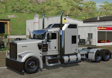 Мод Kenworth W900 Custom версия 2.0.0.0 для Farming Simulator 2022 (v1.2x)